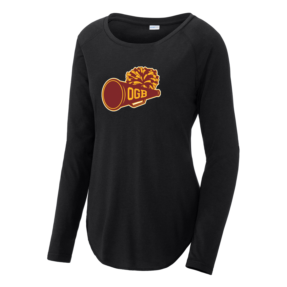 Oxford Golden Bears Women's Raglan Long Sleeve CottonTouch