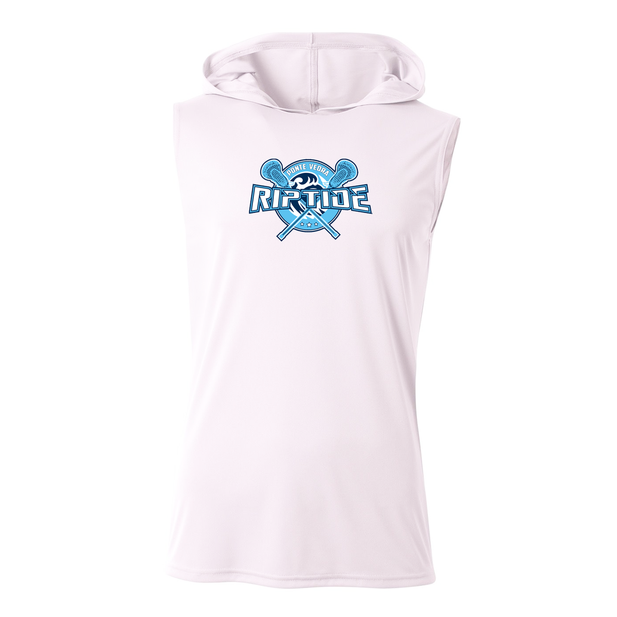 Ponte Vedra Riptide Lacrosse A4 Cooling Performance Sleeveless Hoodie