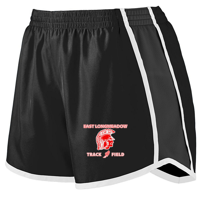 East Longmeadow Track and Field Women's Black Pulse Shorts