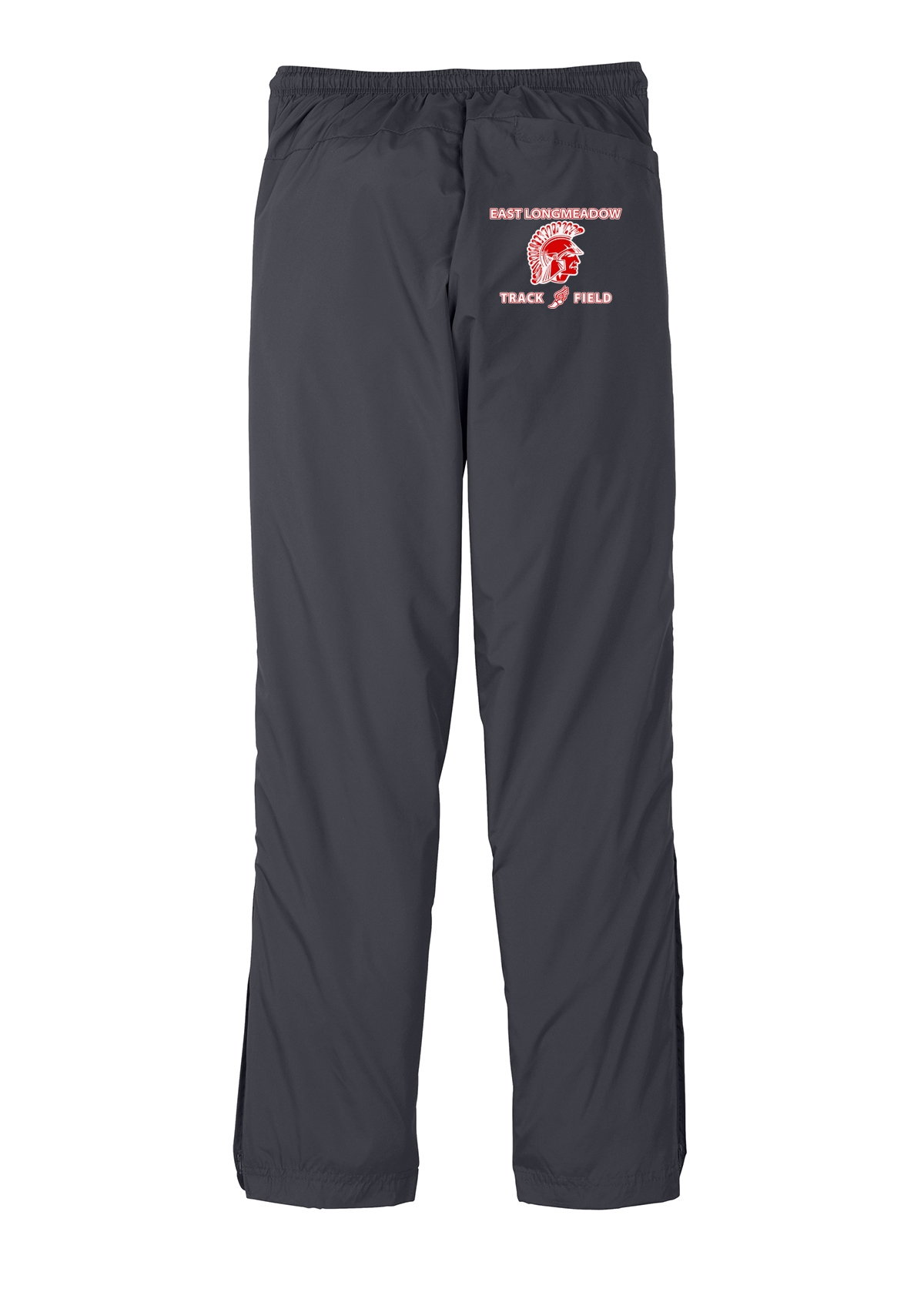 East Longmeadow Track and Field Graphite Rain/Wind Pants