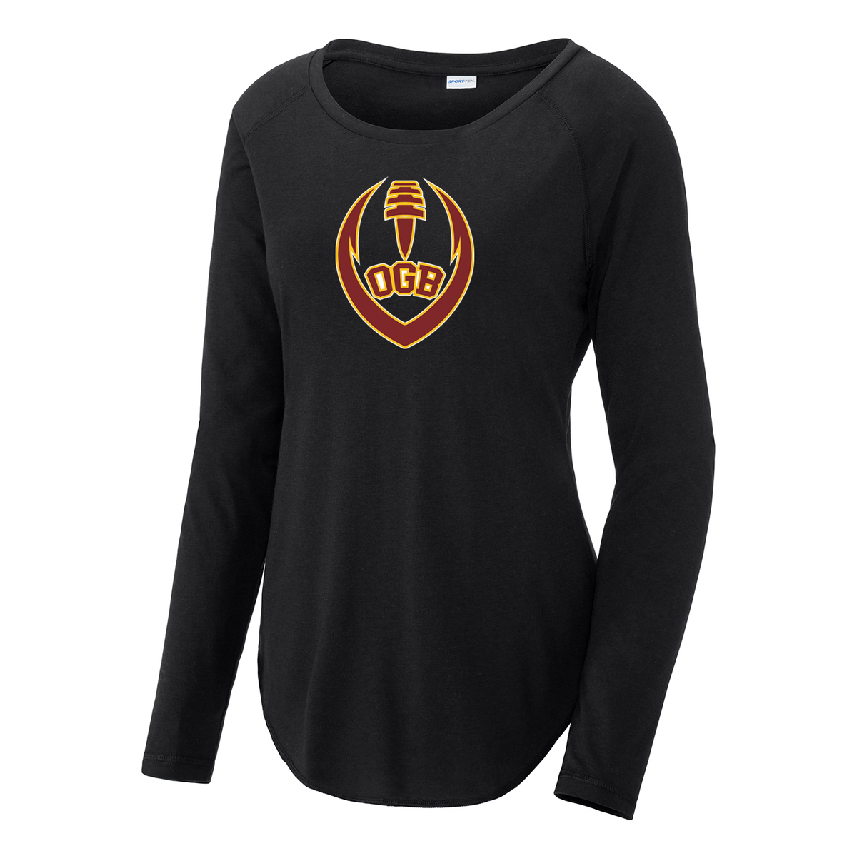 Oxford Golden Bears Women's Raglan Long Sleeve CottonTouch
