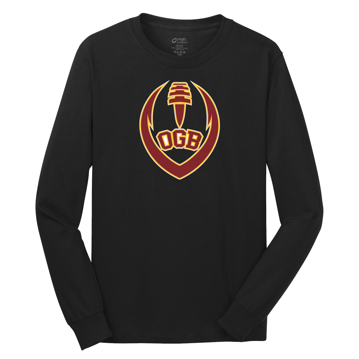 Oxford Golden Bears Cotton Long Sleeve Shirt