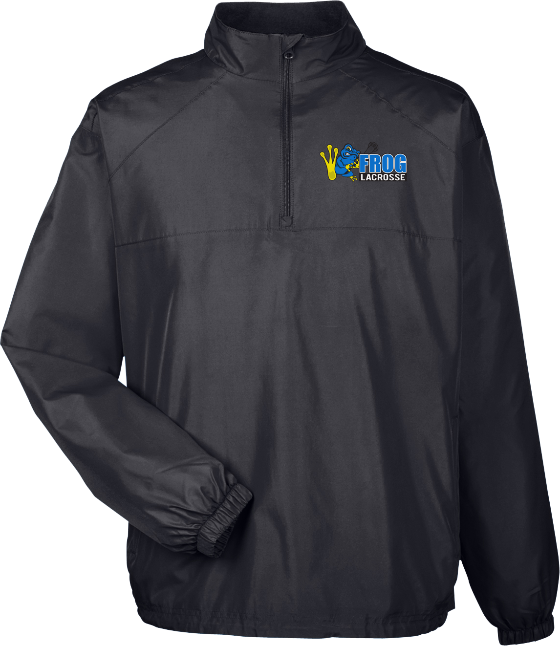 Frog Lacrosse Black Windbreaker