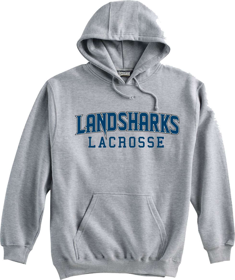 Bay Area Landsharks Grey Sweatshirt Text Logo