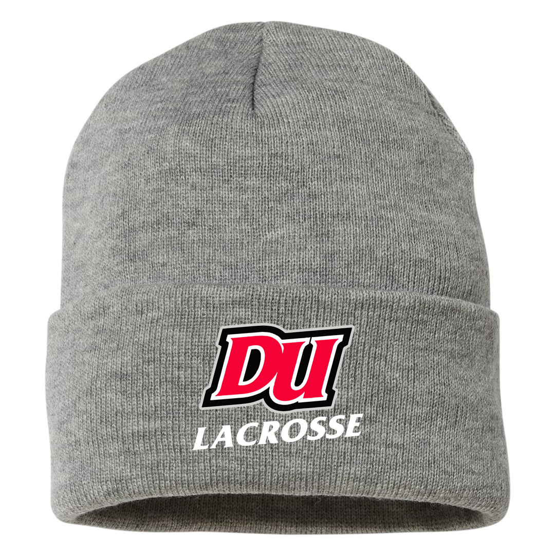Dominican College Lacrosse Fleece Lined 12" Cuffed Beanie