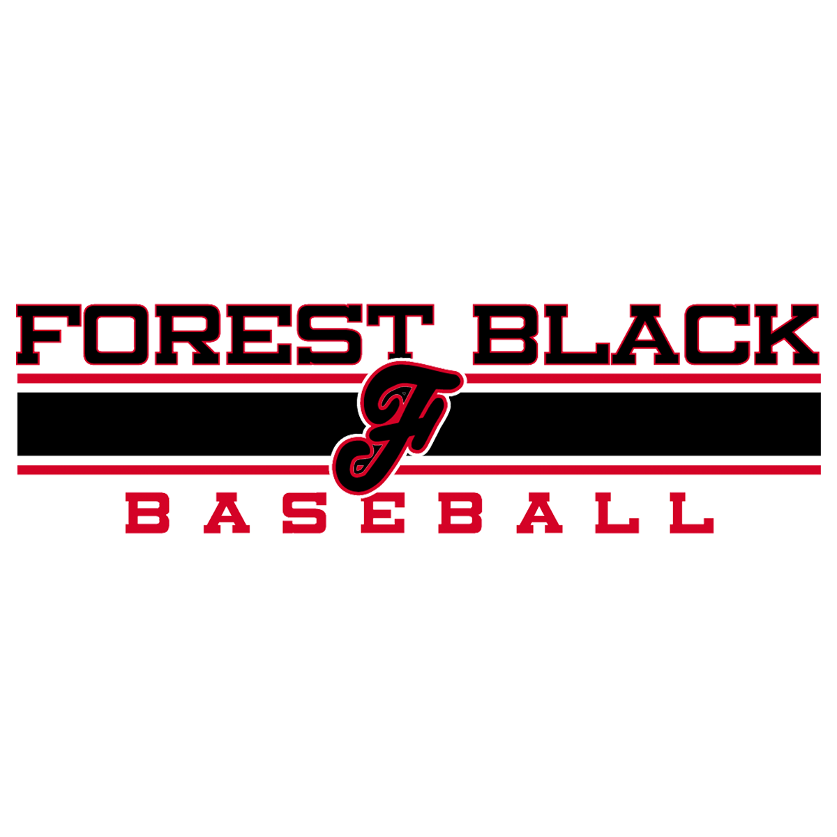Forest Black Baseball Team Store