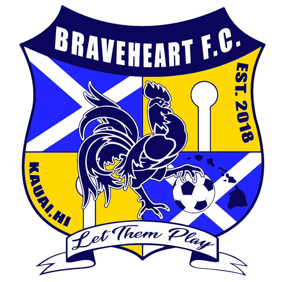 Kauai Braveheart FC Team Store