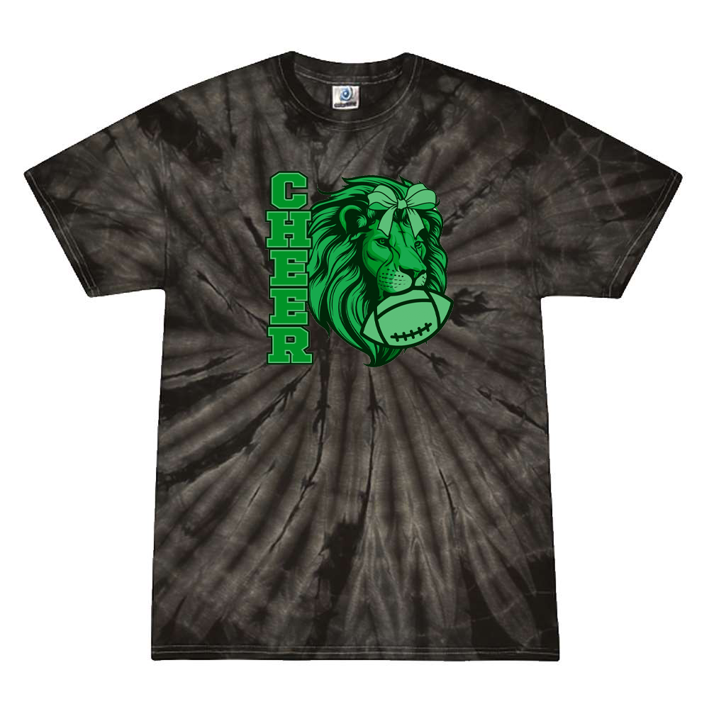 Spring Lions Elite Cheer Multi-Color Tie-Dyed T-Shirt