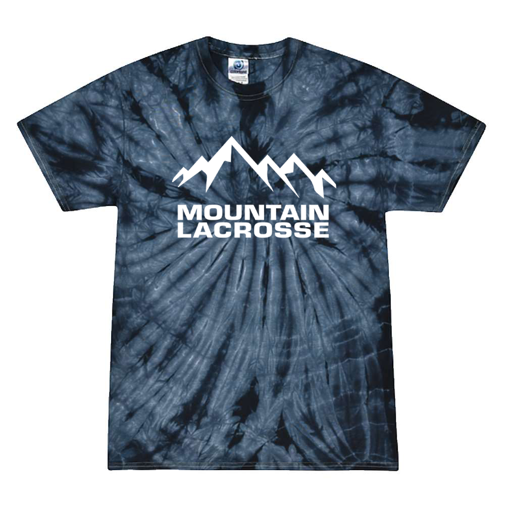 Mountain Lacrosse League Multi-Color Tie-Dyed T-Shirt