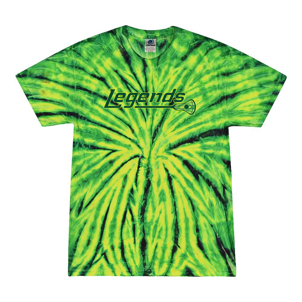 Legends Lacrosse Multi-Color Tie-Dyed T-Shirt