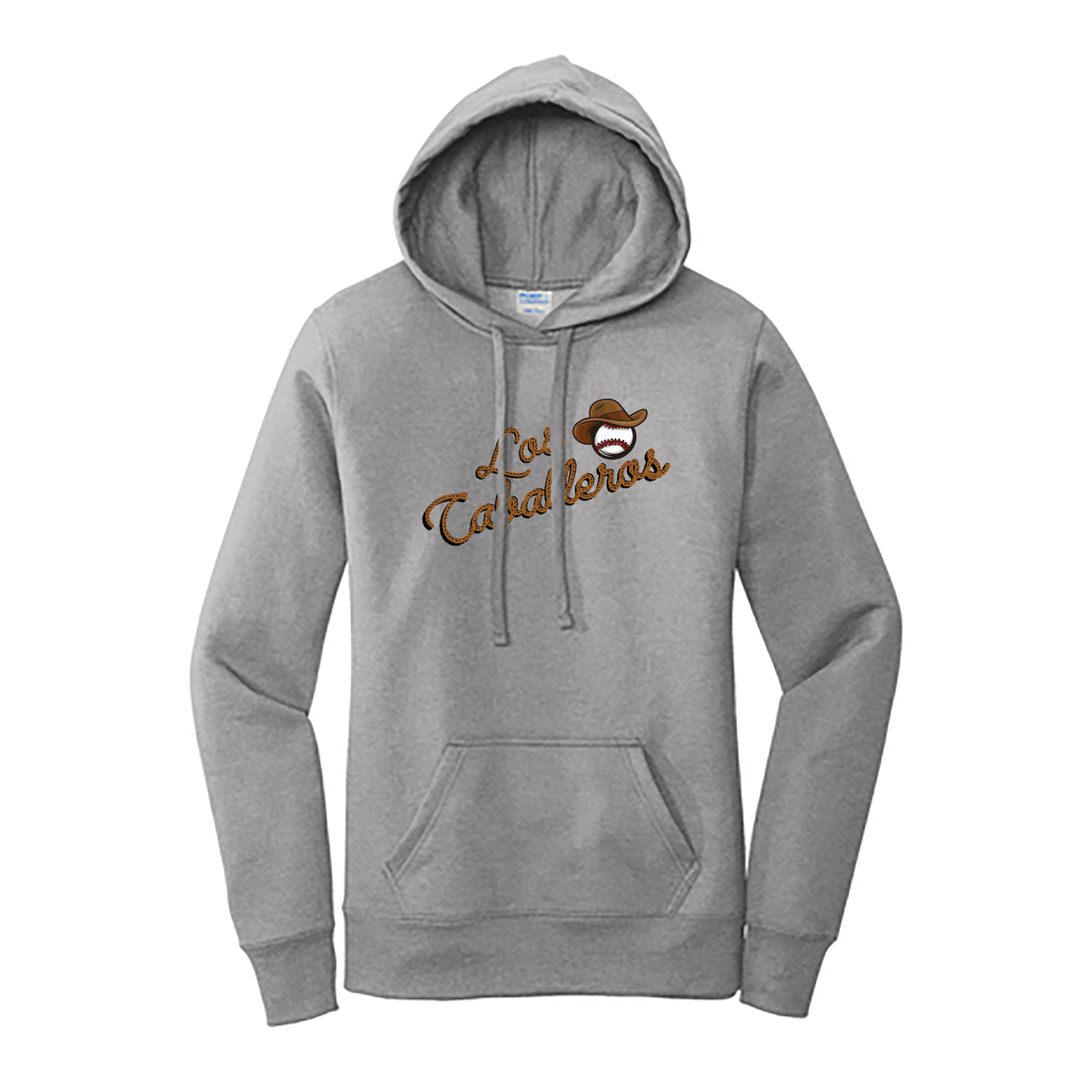 Caballeros Baseball Ladies Core Fleece Pullover Hooded Sweatshirt