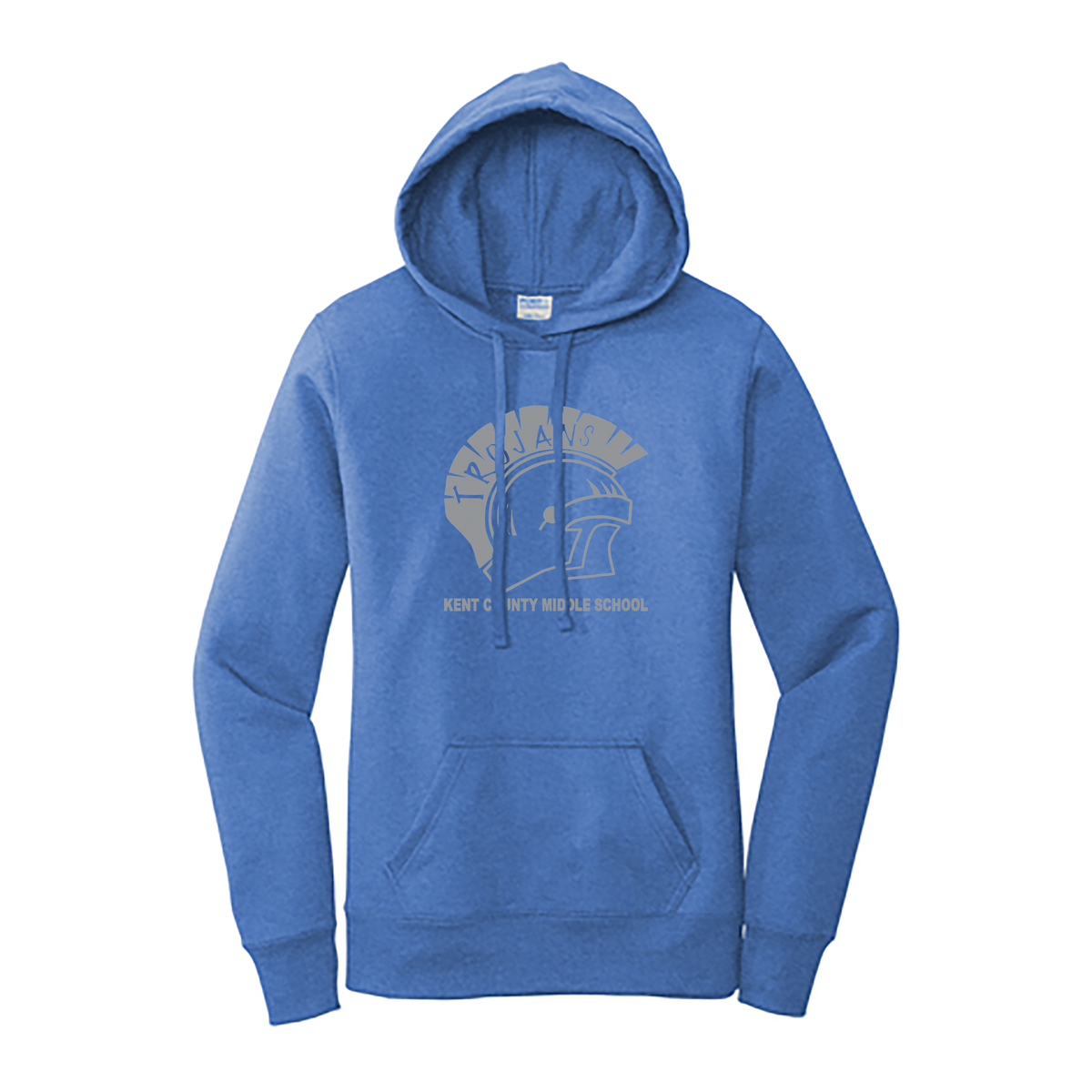 Kent County Middle School Ladies Core Fleece Pullover Hooded Sweatshirt