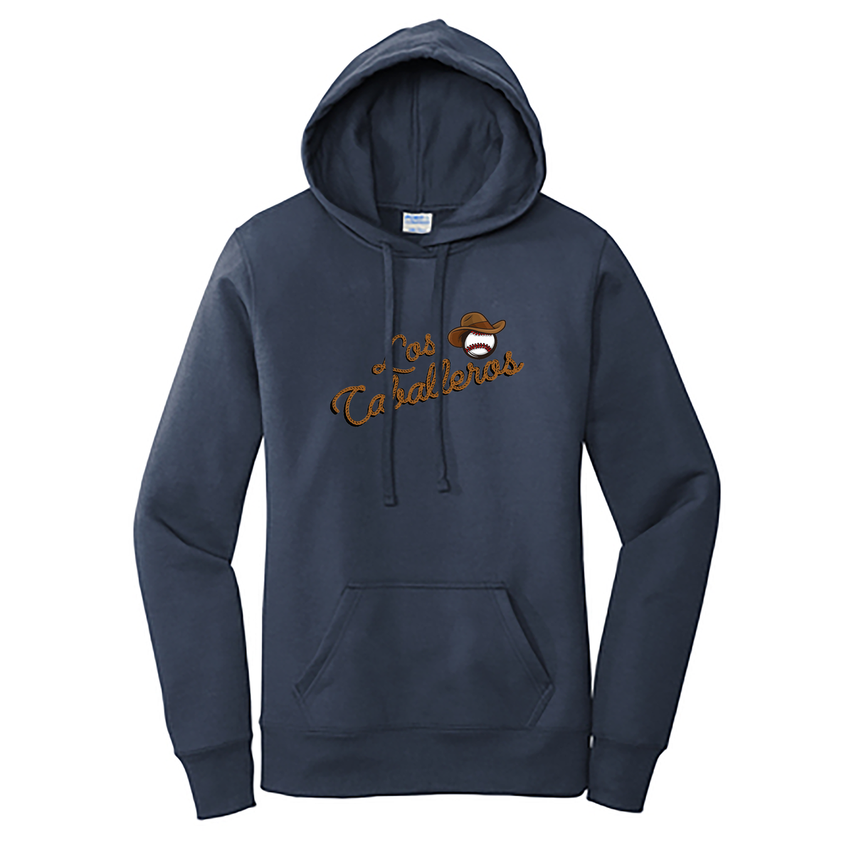 Caballeros Baseball Ladies Core Fleece Pullover Hooded Sweatshirt