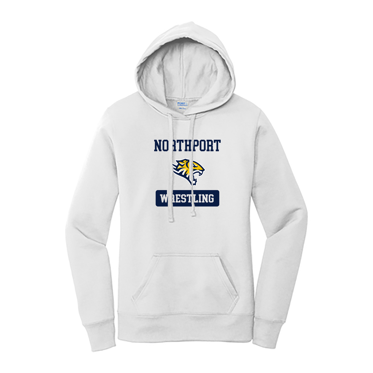 Northport Wrestling Ladies Core Fleece Pullover Hooded Sweatshirt