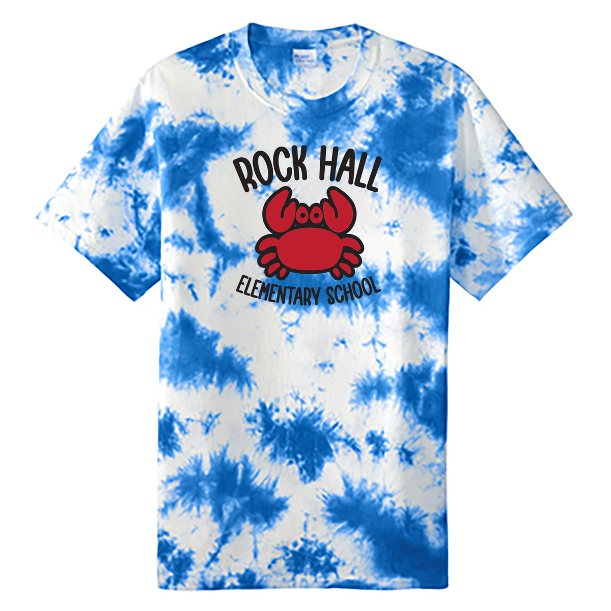 Rock Hall Elementary School Crystal Tie Dye T-Shirt