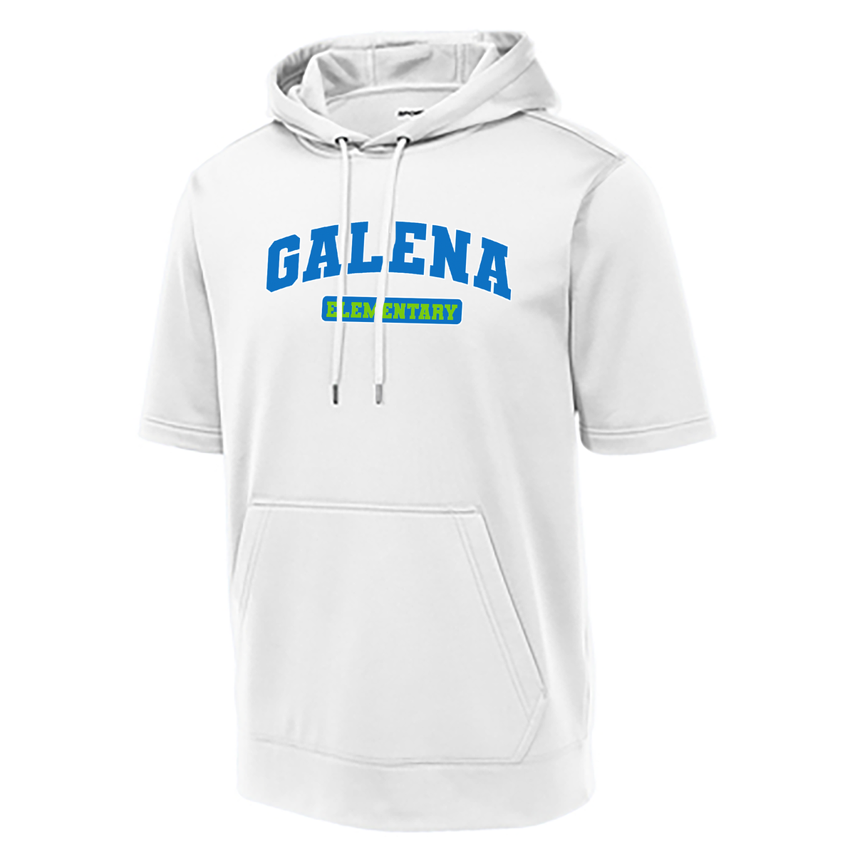 Galena Elementary School Sport-Wick Fleece Short Sleeve Hoodie