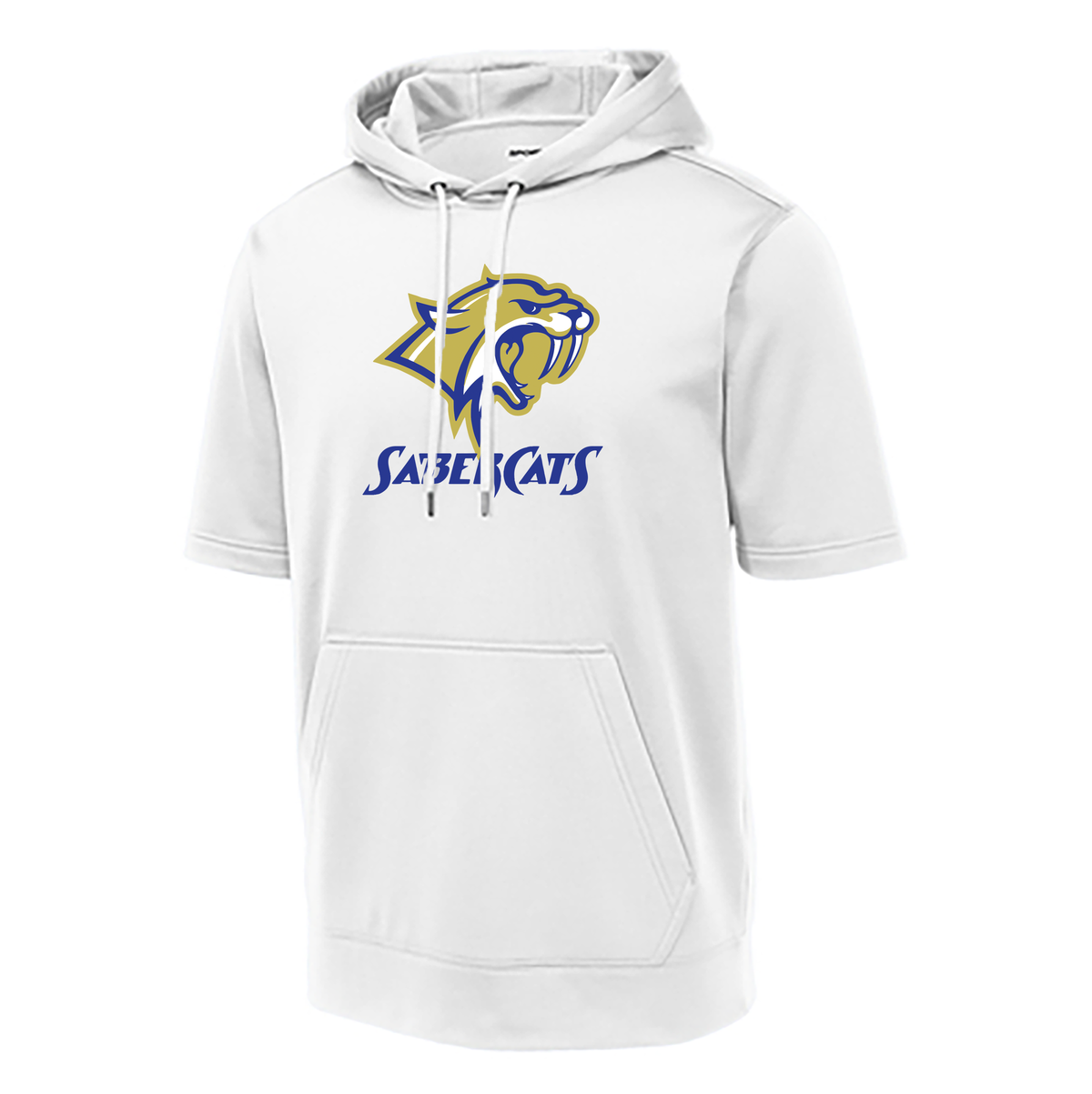 Waterford Sabercats Football Sport-Wick Fleece Short Sleeve Hoodie