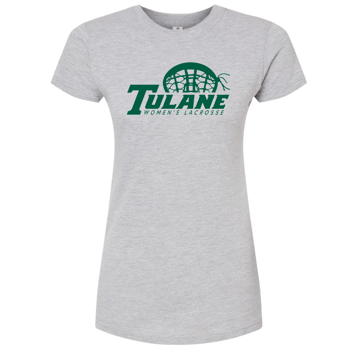 Tulane Women's Lacrosse Women's Slim Fit Tee