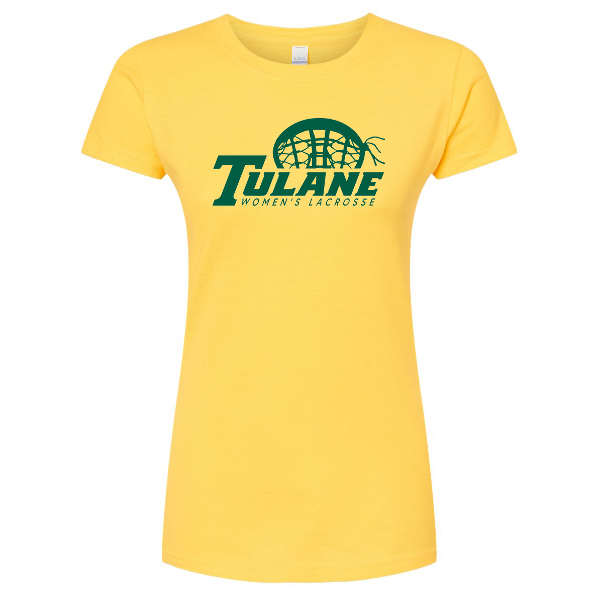 Tulane Women's Lacrosse Women's Slim Fit Tee