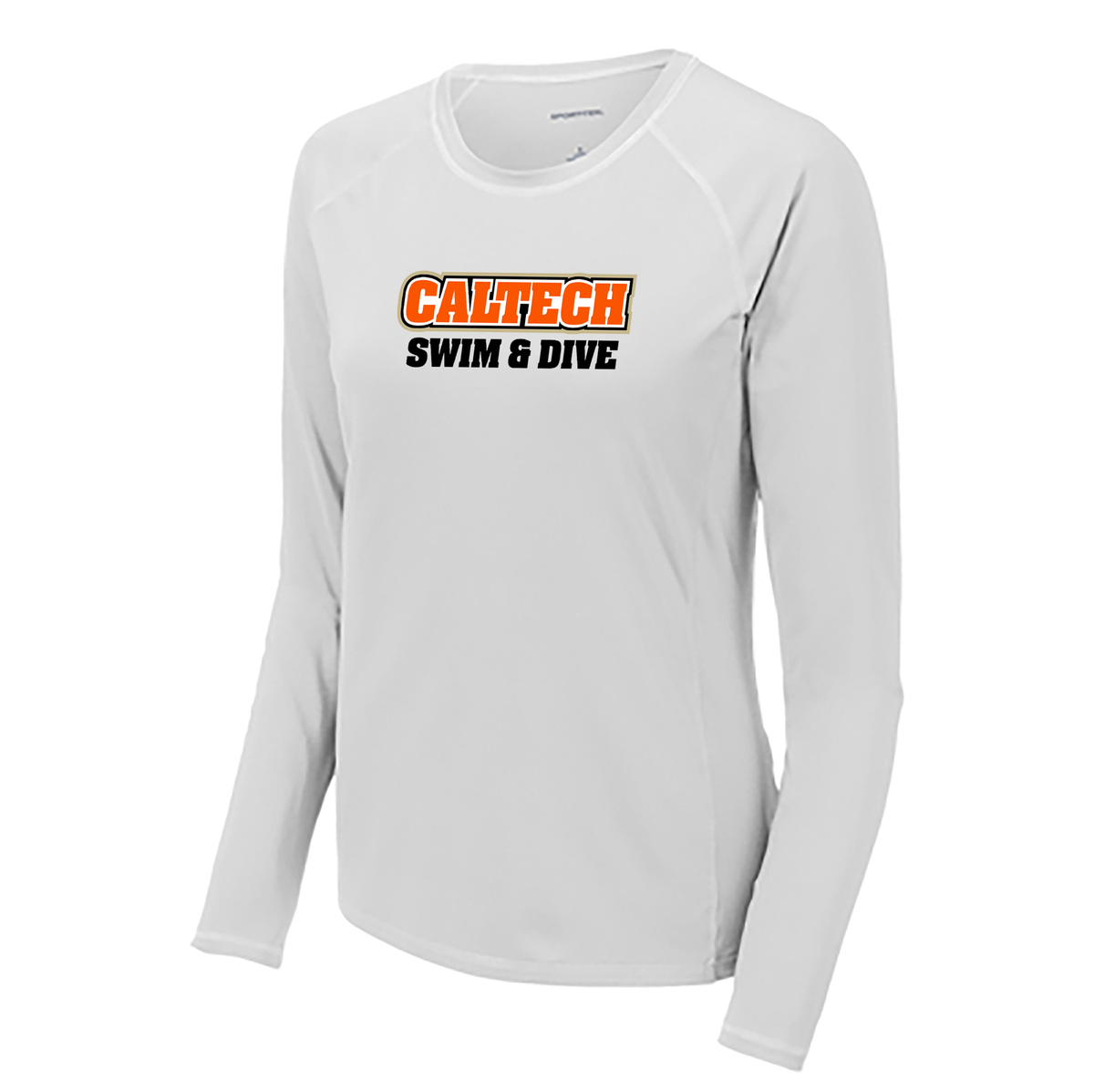 Caltech Swim & Dive Ladies Long Sleeve Rashguard Tee