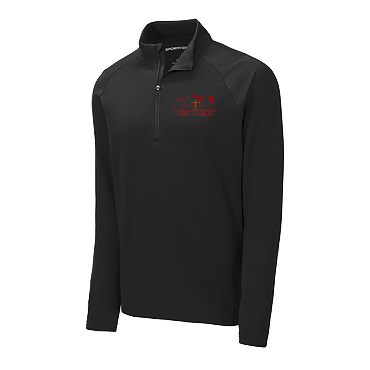 Sample Lightweight French Terry 1/4-Zip Pullover