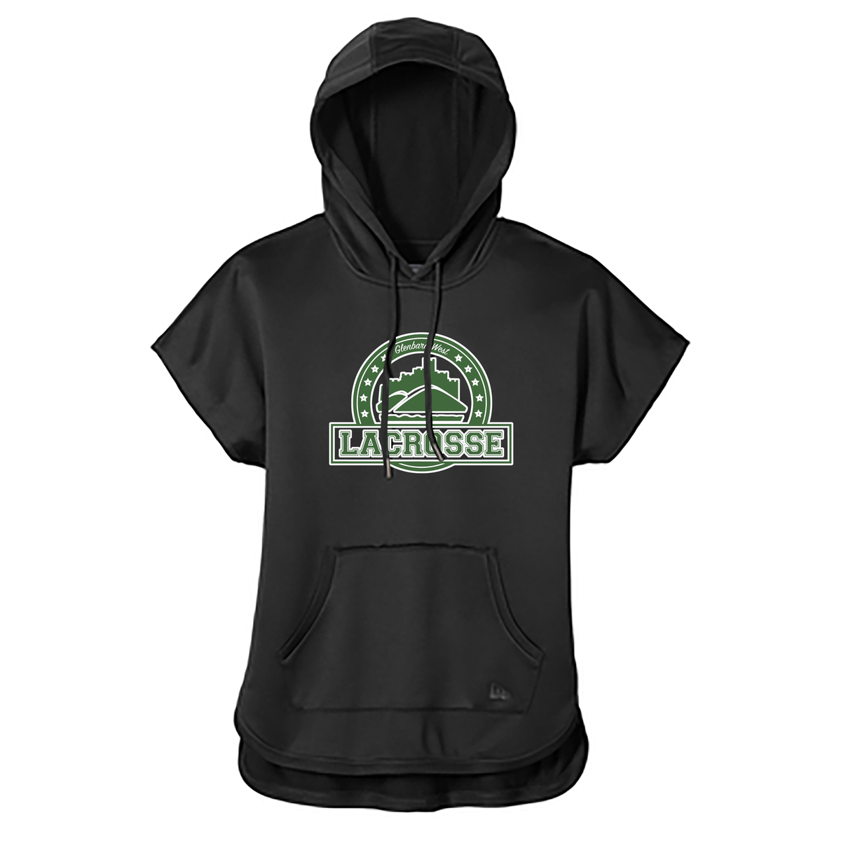 Glenbard West Lacrosse Women's Performance Short Sleeve Hoodie