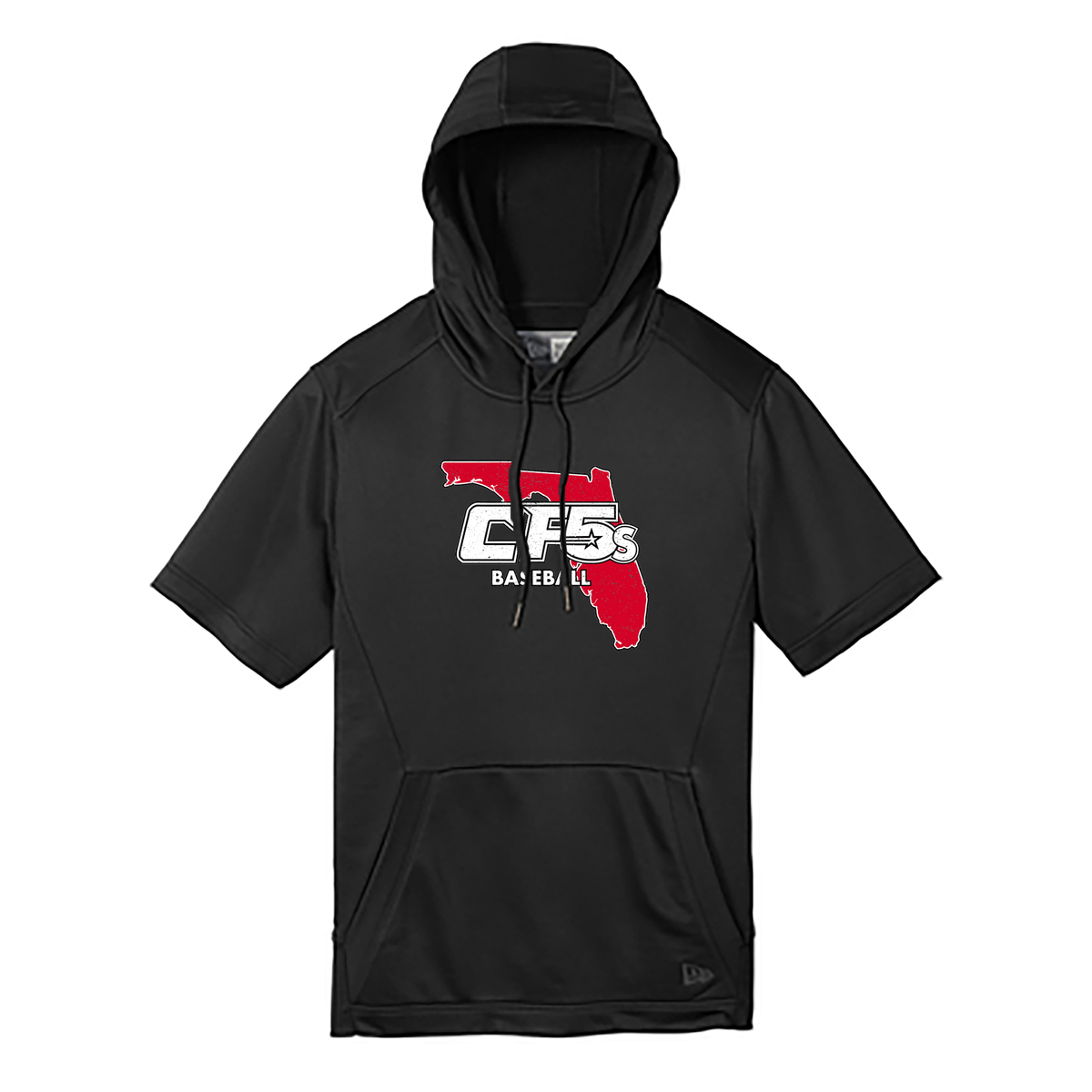 Central Florida Fives New Era Performance Terry Short Sleeve Hoodie