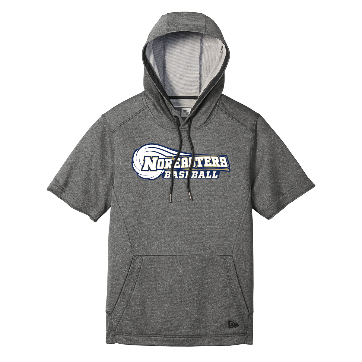 Newington HS Baseball New Era Performance Terry Short Sleeve Hoodie