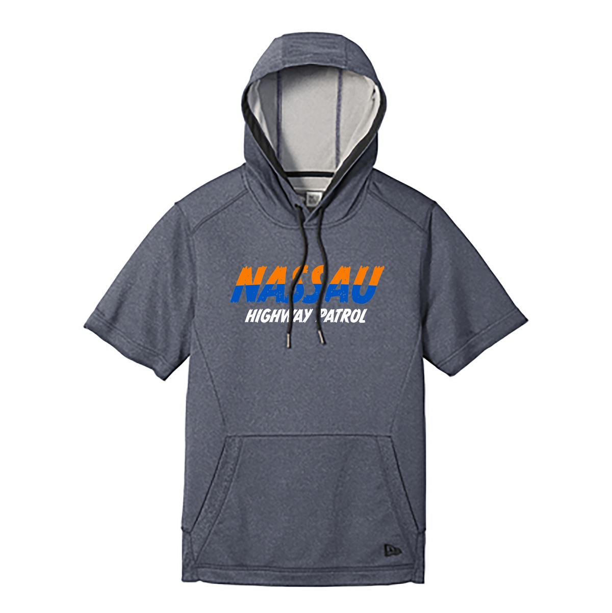 NCPD Highway Patrol Performance Terry Short Sleeve Hoodie