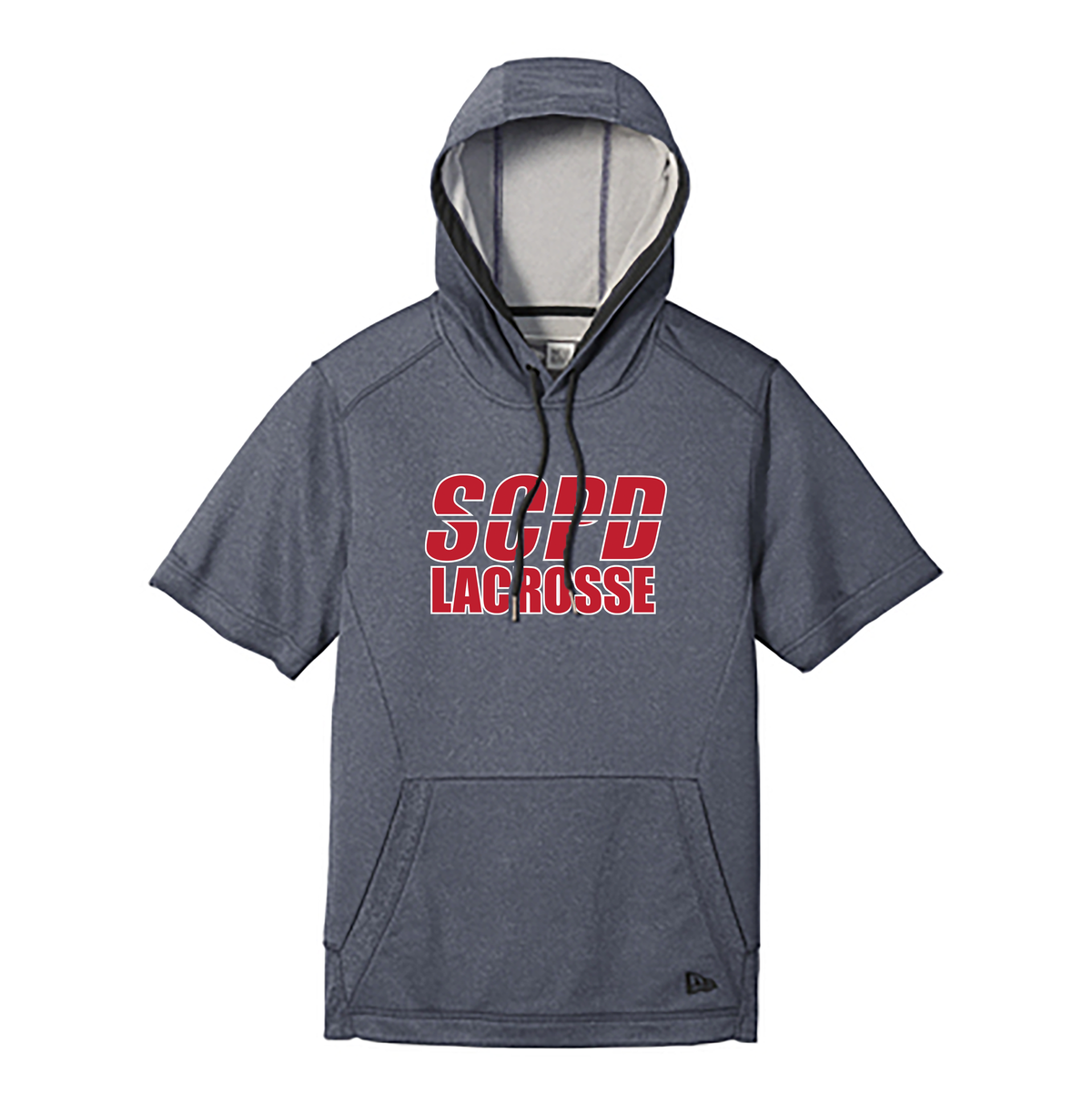 SCPD Lacrosse New Era Performance Terry Short Sleeve Hoodie