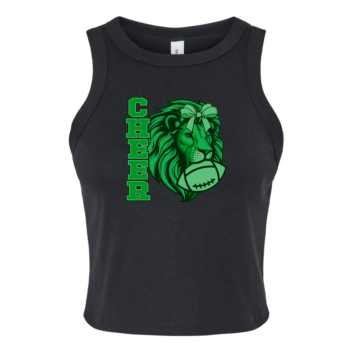 Sharks Cheerleading Women's Micro Rib Racer Tank