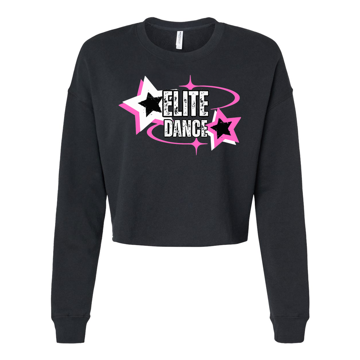 Elite Dance Studio Women's Lightweight Cropped Crew Pullover