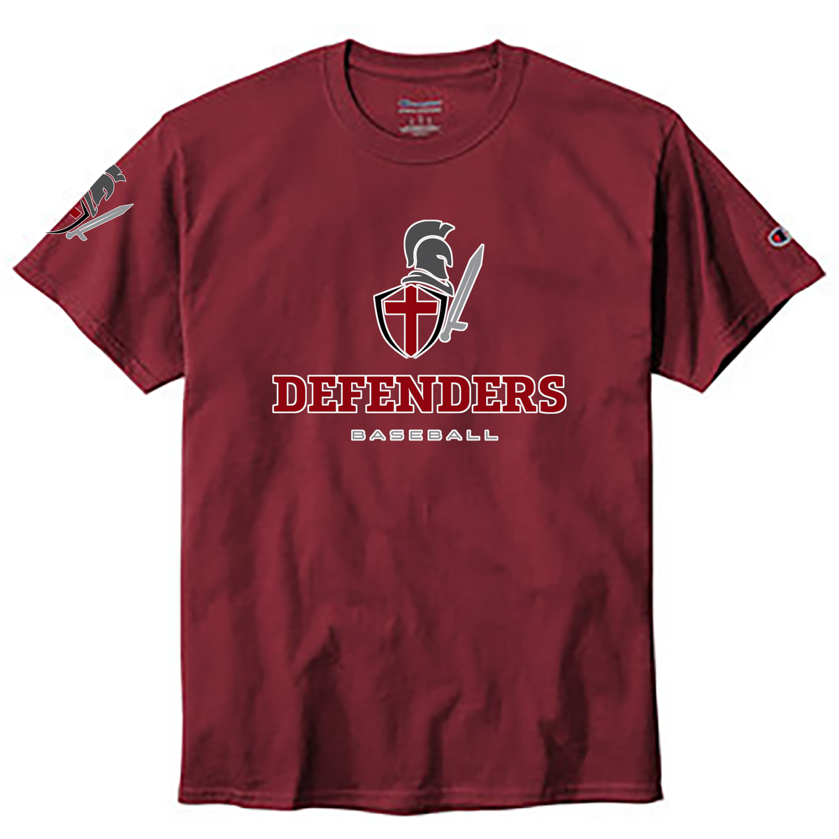 Defenders Baseball Champion Short Sleeve T- Shirt