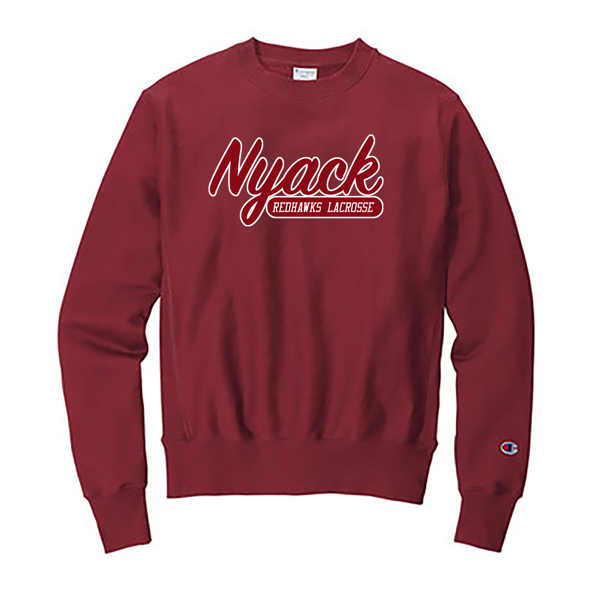 Nyack HS Lacrosse Champion ReverseWeave Crewneck Sweatshirt