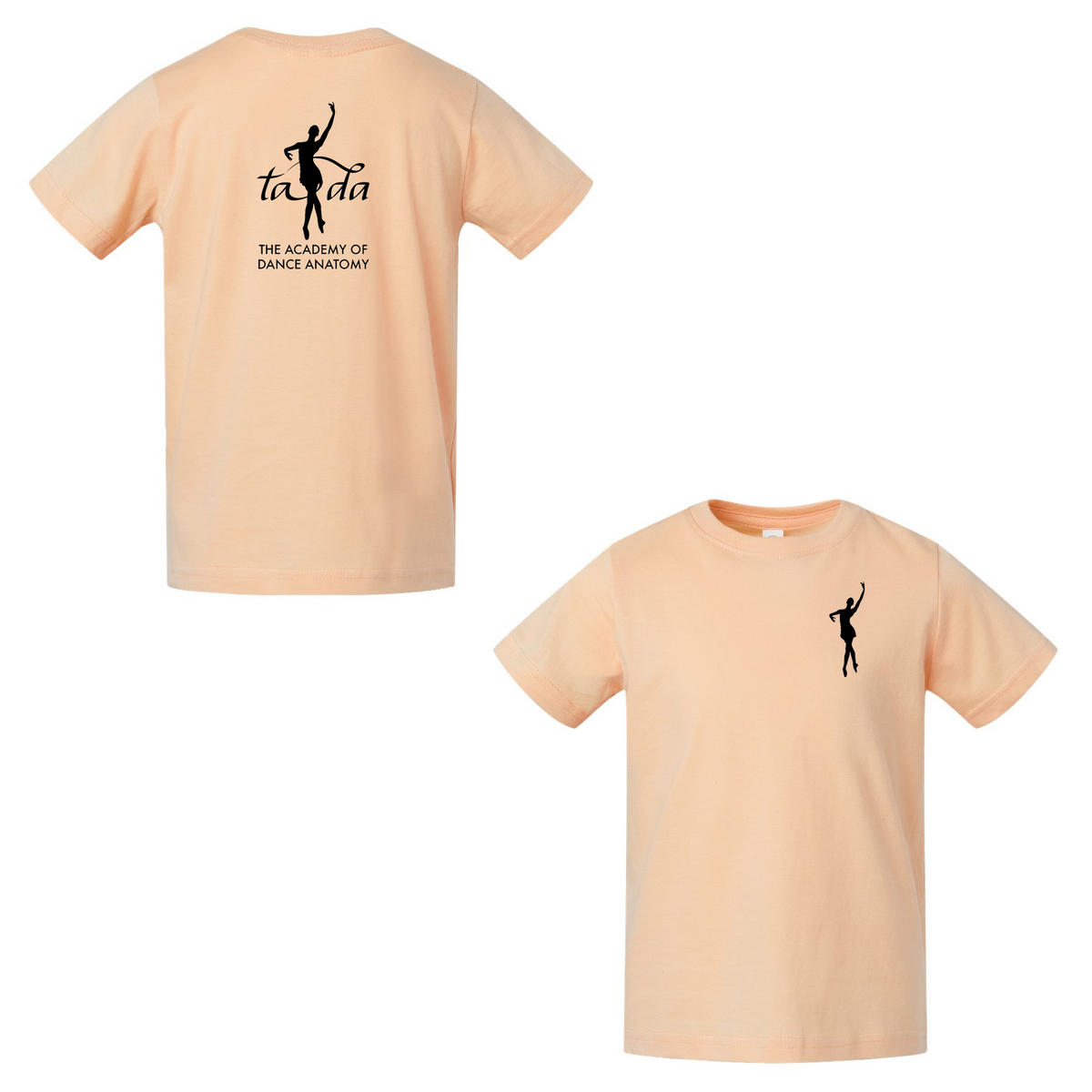 The Academy of Dance Anatomy Toddler Fine Jersey Tee