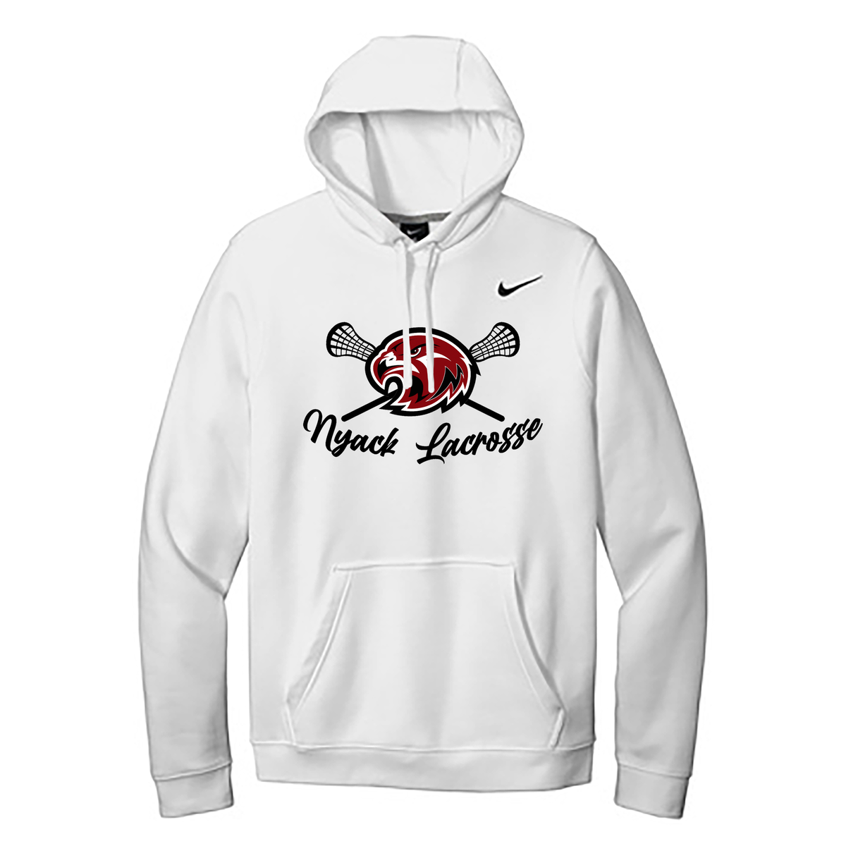 Nyack HS Lacrosse Nike Fleece Sweatshirt