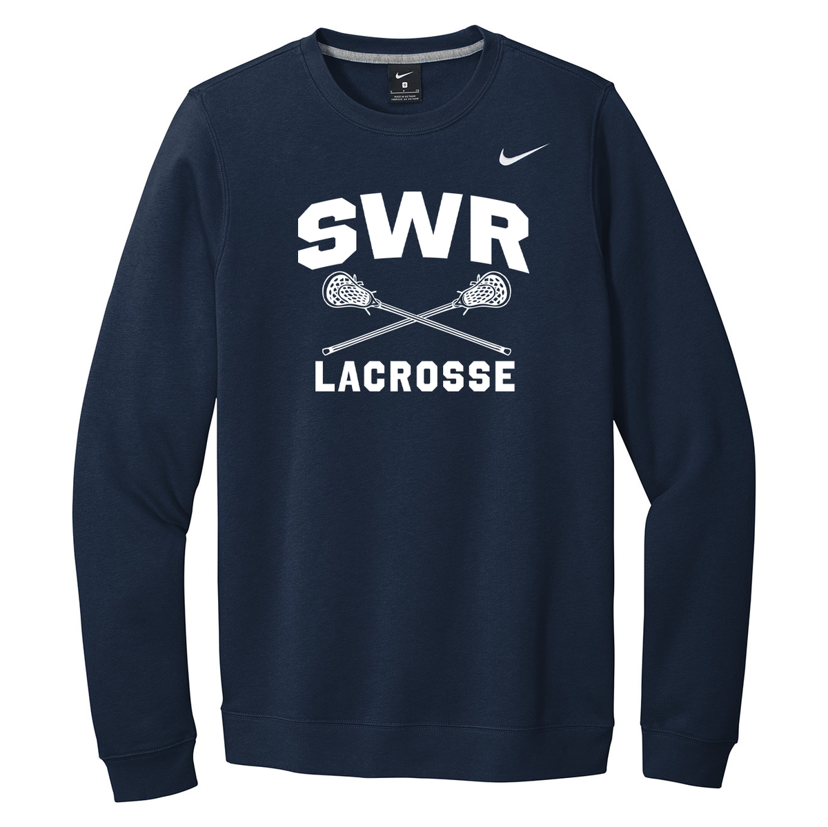 Shoreham-Wading River HS Lacrosse Nike Fleece Crew Neck