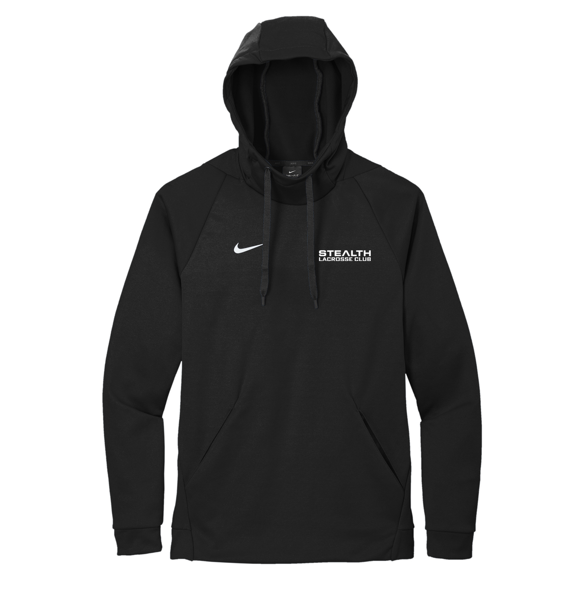 Stealth Lacrosse Club Nike Therma-FIT Embroidered Hoodie