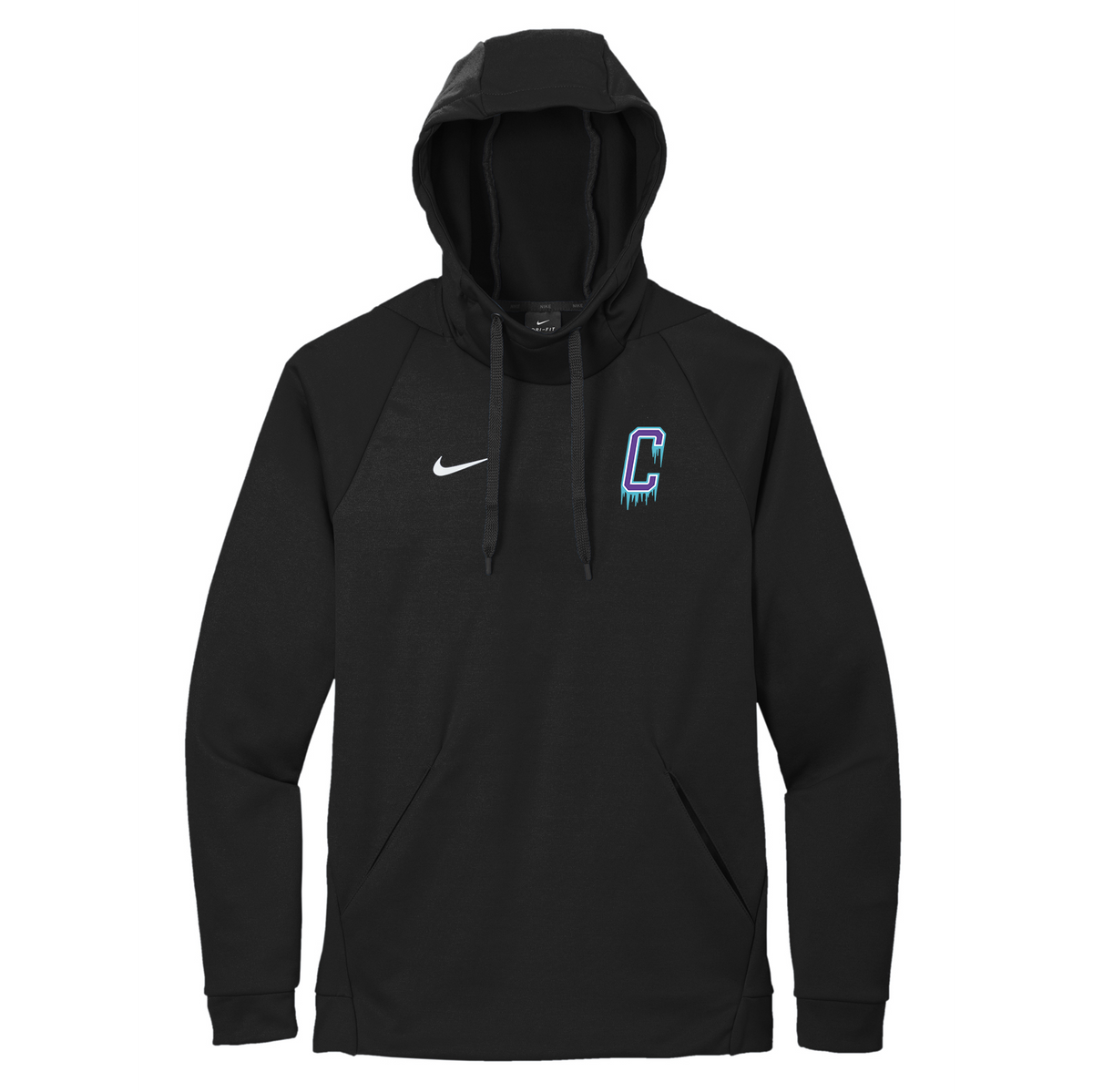 Minnesota Chill Lacrosse Nike Therma-FIT Embroidered Hoodie