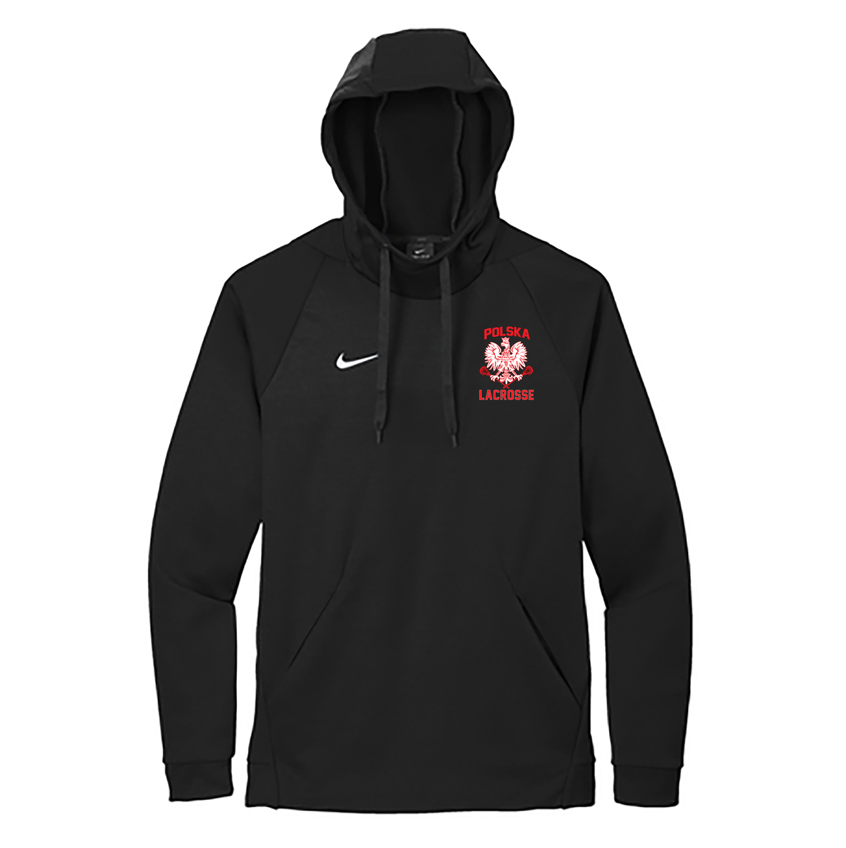 Polska Lacrosse Nike Therma-FIT Embroidered Hoodie