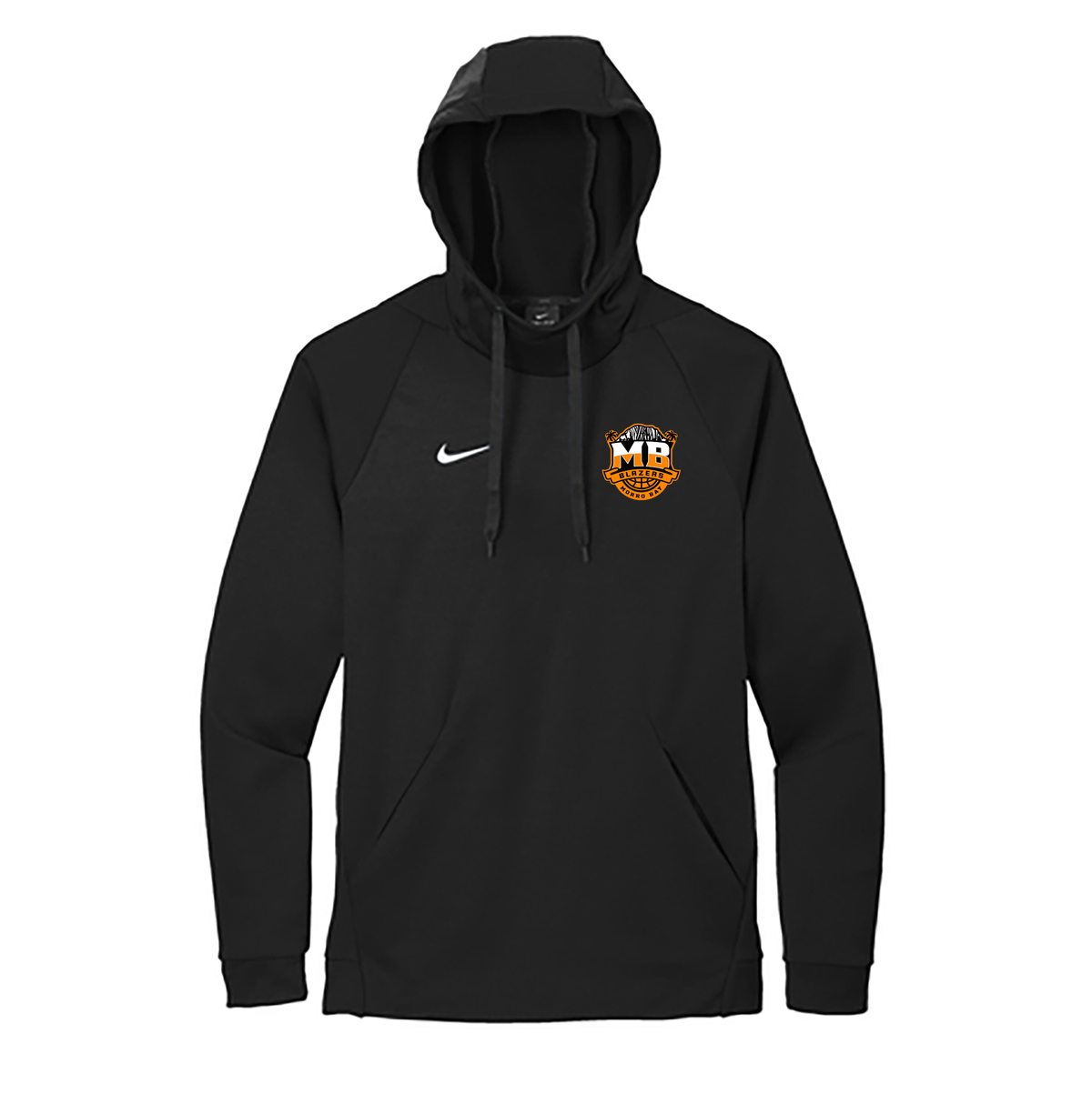 MB Blazers Nike Therma-FIT Embroidered Hoodie