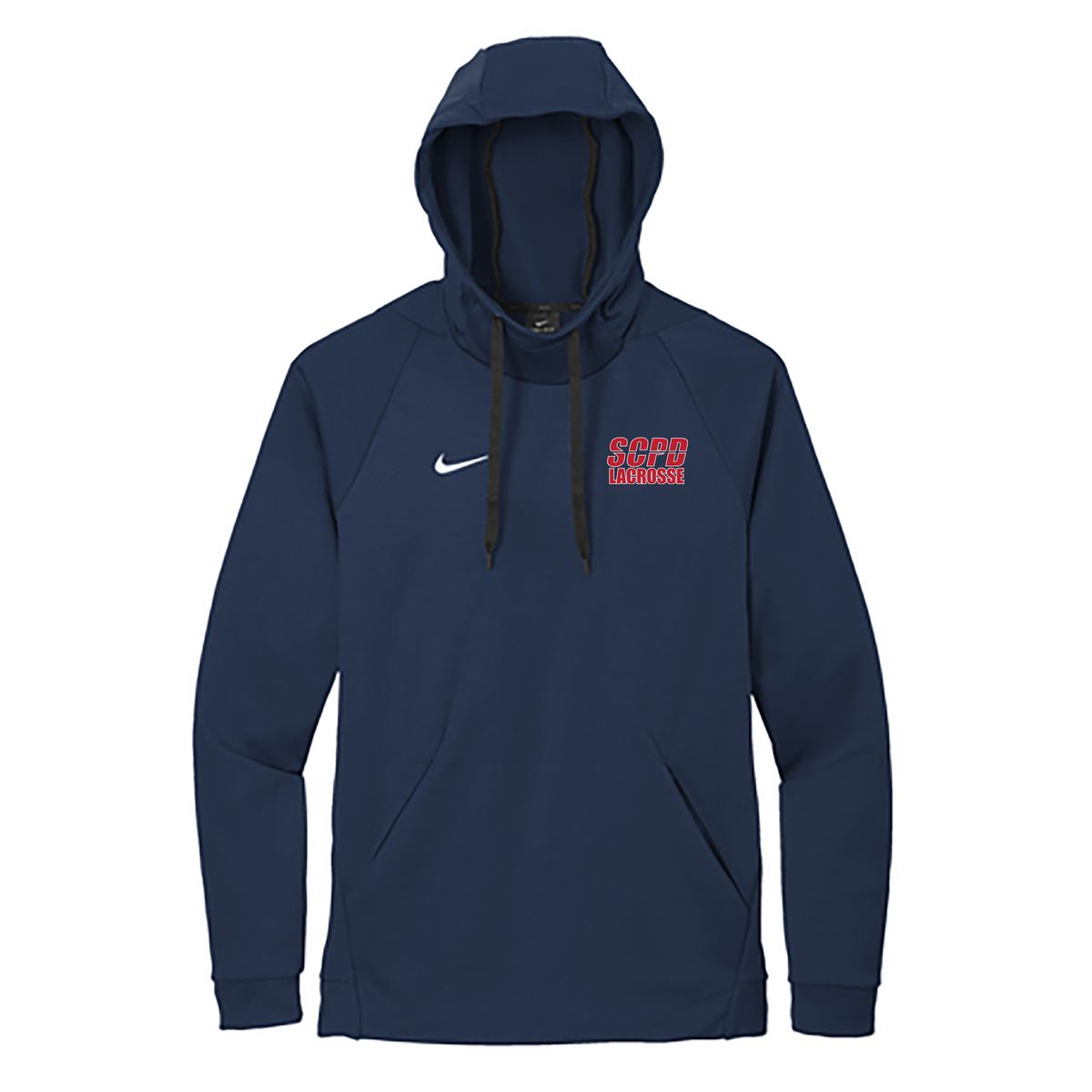SCPD Lacrosse Nike Therma-FIT Embroidered Hoodie