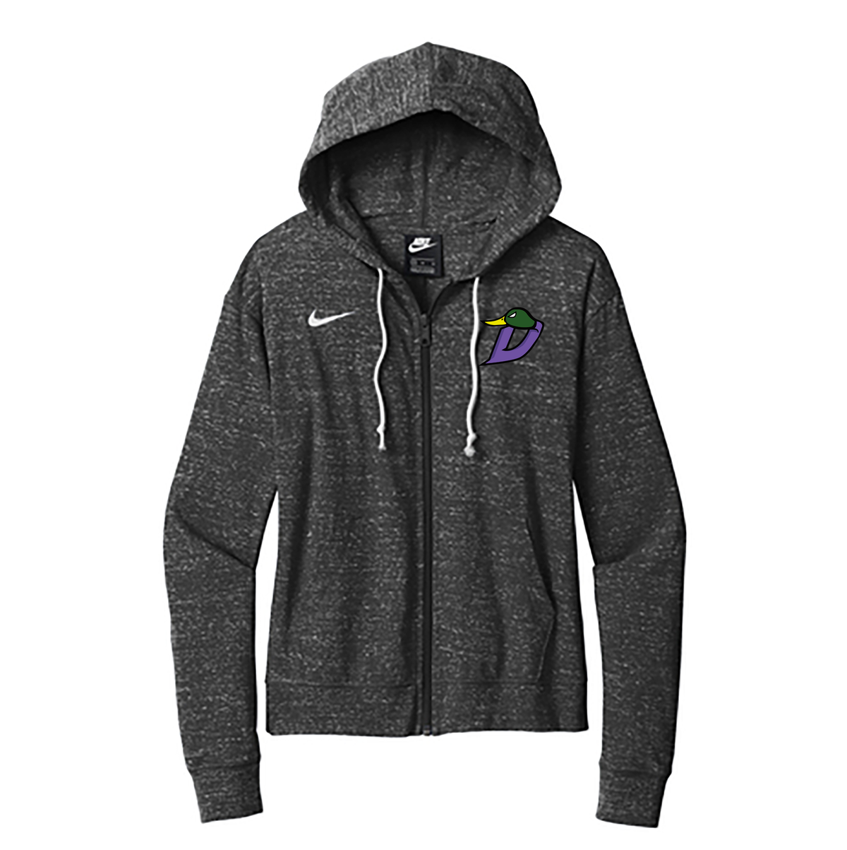 St. Paul Two Rivers HS Girls Lacrosse Nike Ladies Gym Vintage Full-Zip Hoodie