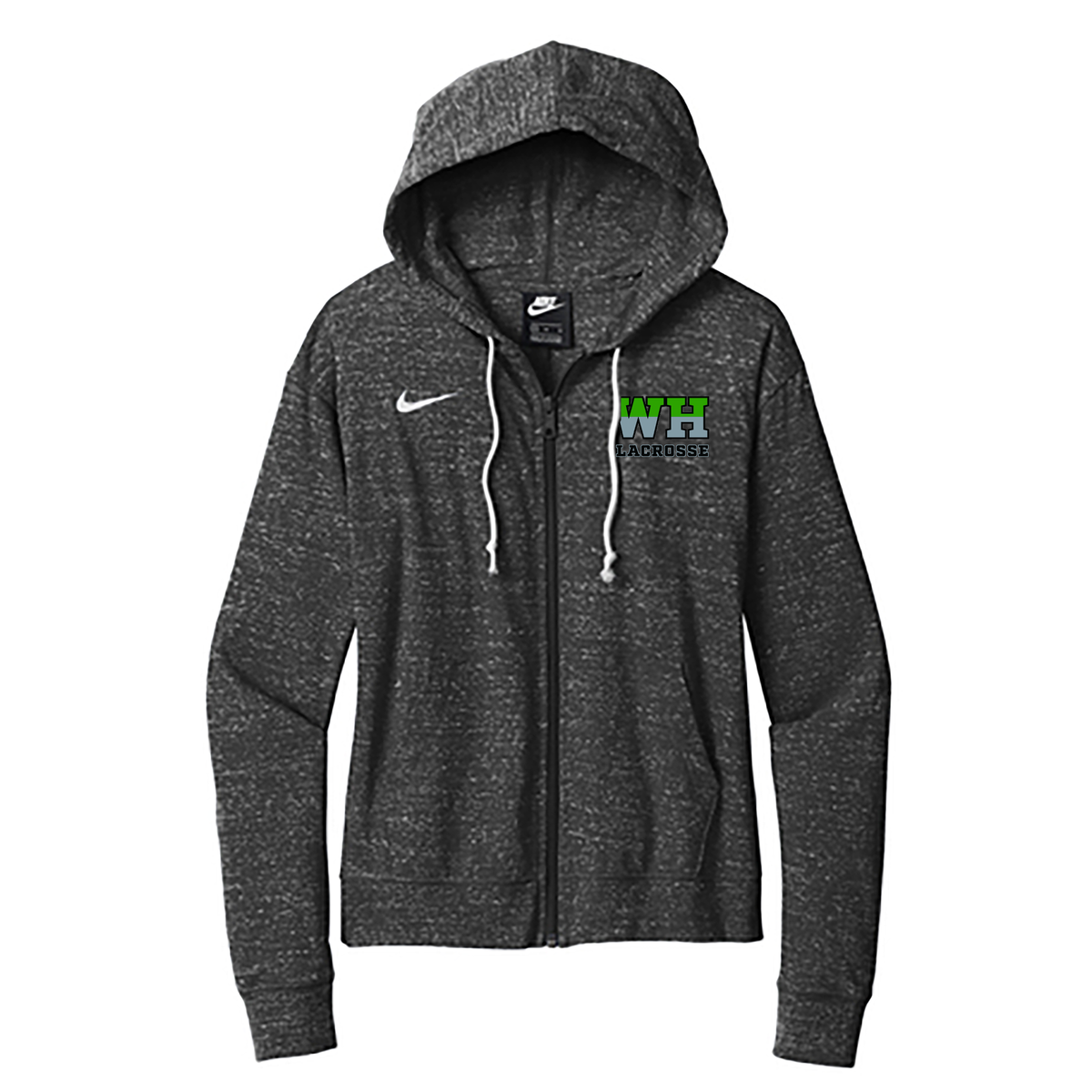 West Hartford Lacrosse Nike Ladies Gym Vintage Full-Zip Hoodie