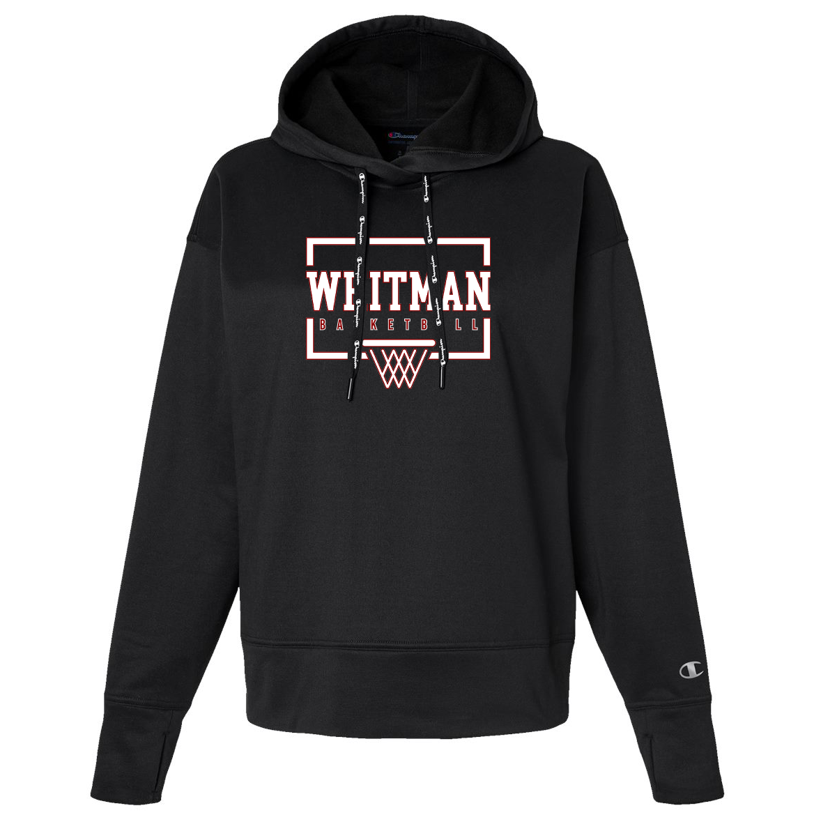 Whitman Women's Basketball Champion Women's Sport Hoodie