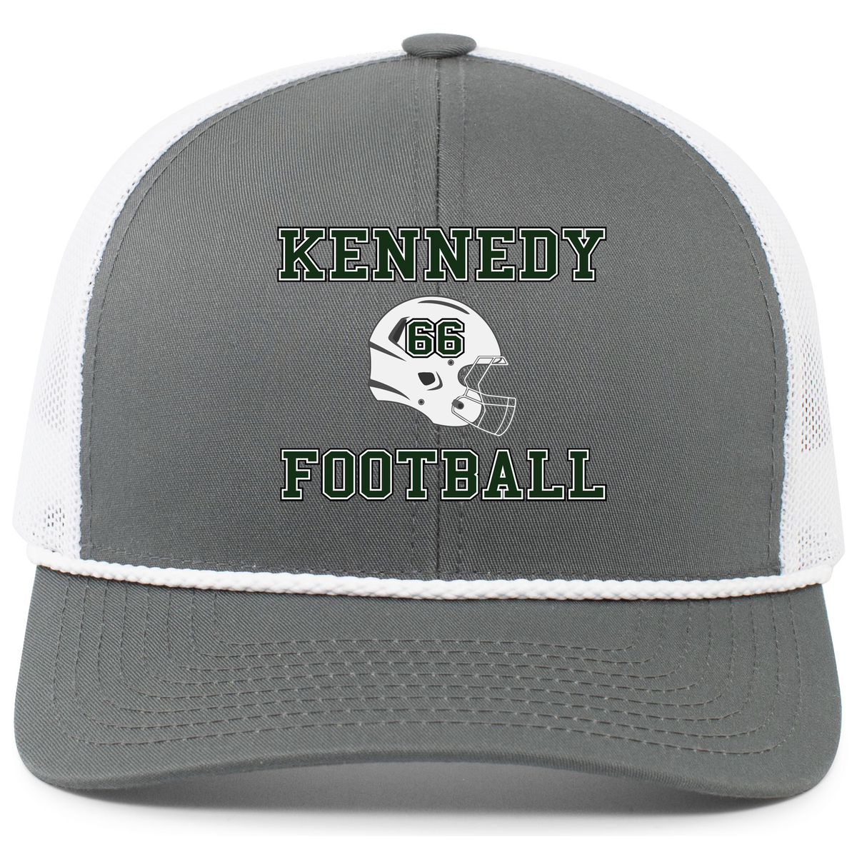 JFK Bellmore Football Trucker Braid Cap