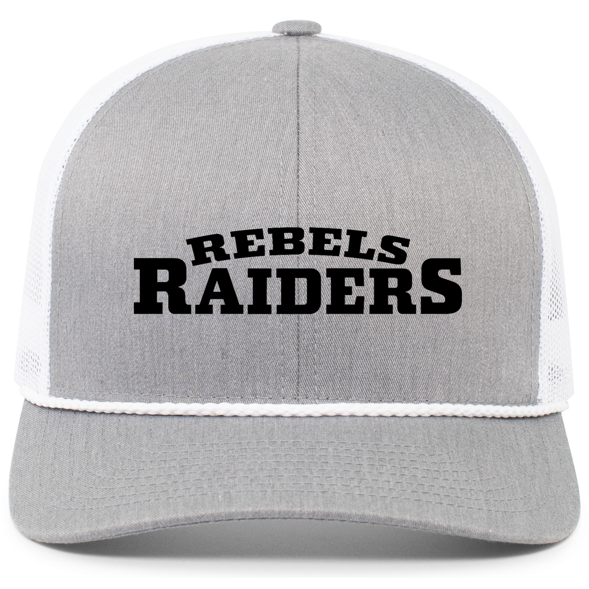 Rebels Raiders Trucker Braid Cap