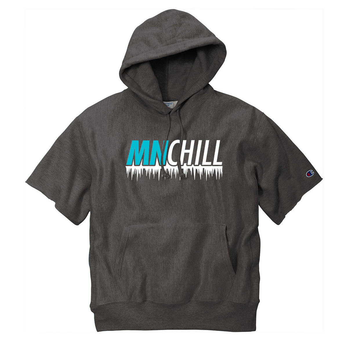 Minnesota Chill Lacrosse Champion Short Sleeve Hooded Sweatshirt