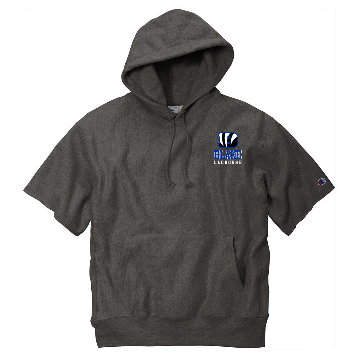 Blake Lacrosse Champion Short Sleeve Hooded Sweatshirt