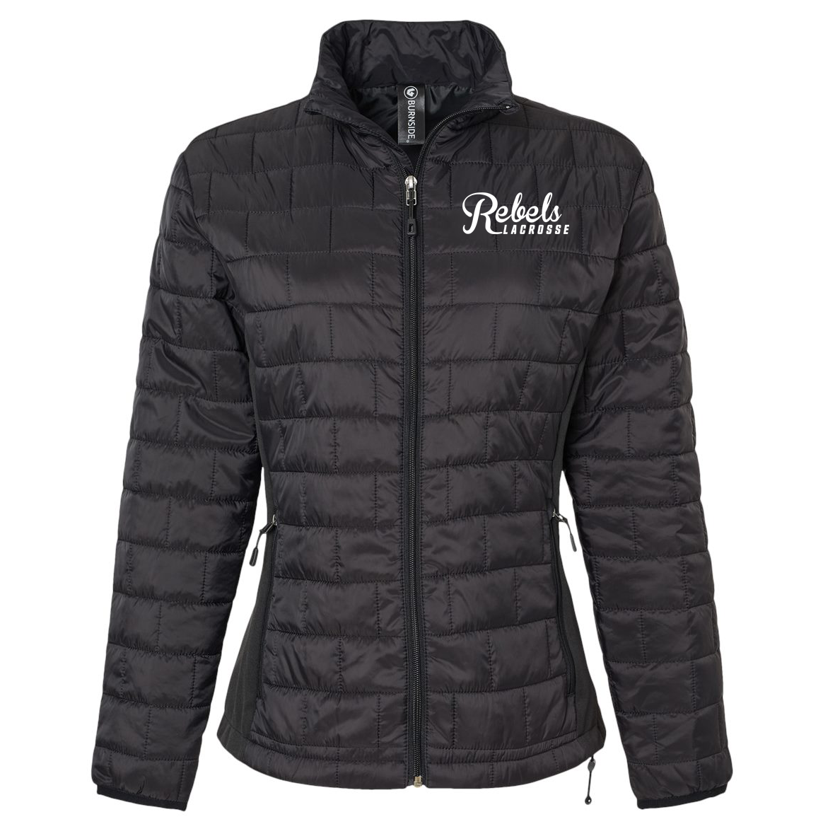 Rebels 2029 Black Women's Element Puffer Jacket